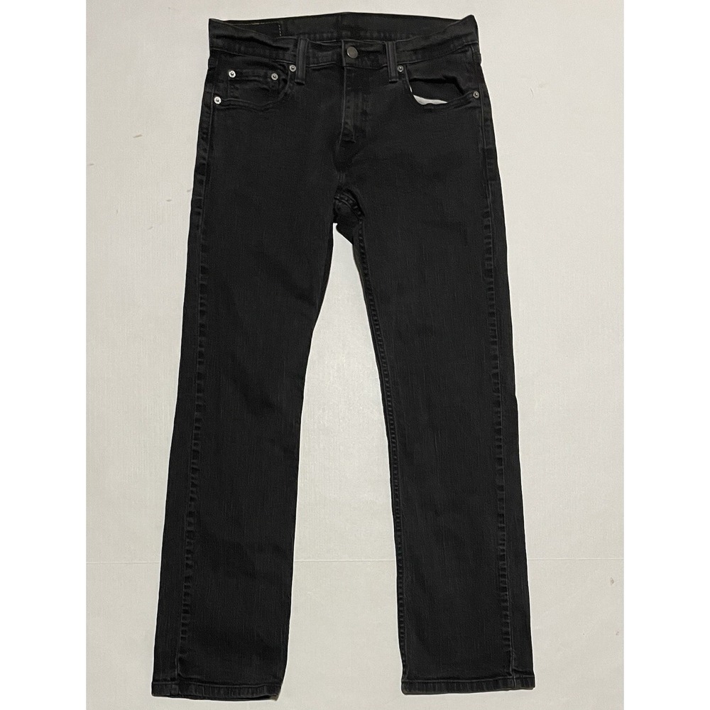 Levi's 559 Slim Straight Leg Jeans‎ Mens Size 30 X 30.5 Black Denim Classic